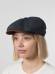 Кепка STETSON арт. 6841162 HATTERAS COTTON/LINEN WAXED (темно-синий)